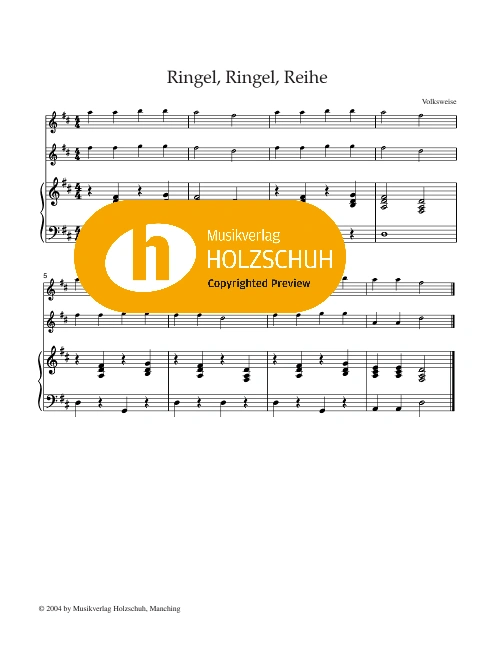 Ringel, Ringel, Reihe